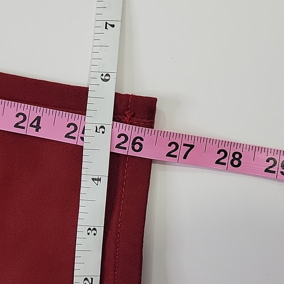 DG2 by Diane Gilman Wine Cropped Pants NWT SZ L P - Picture 13 of 13